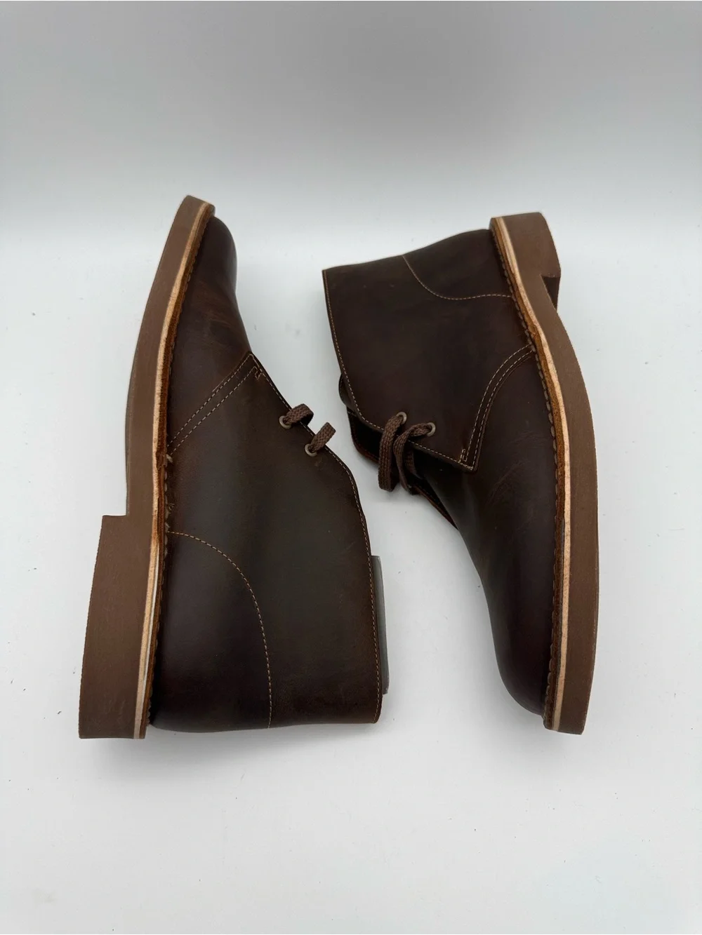 BRAND NEW Clarks Men's Bushacre 2 Beeswax (Brown) 26082286 Size 10.5 Wide
